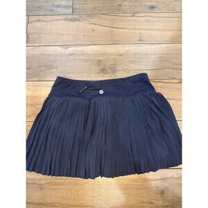 Lululemon Pleat to Street Skirt Inkwell Navy Tennis Golf Skort Size 4